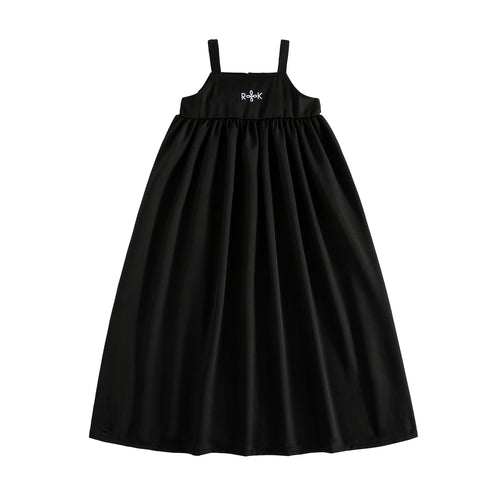 Retro Kid Emery Maxi Jumper Dress - Black