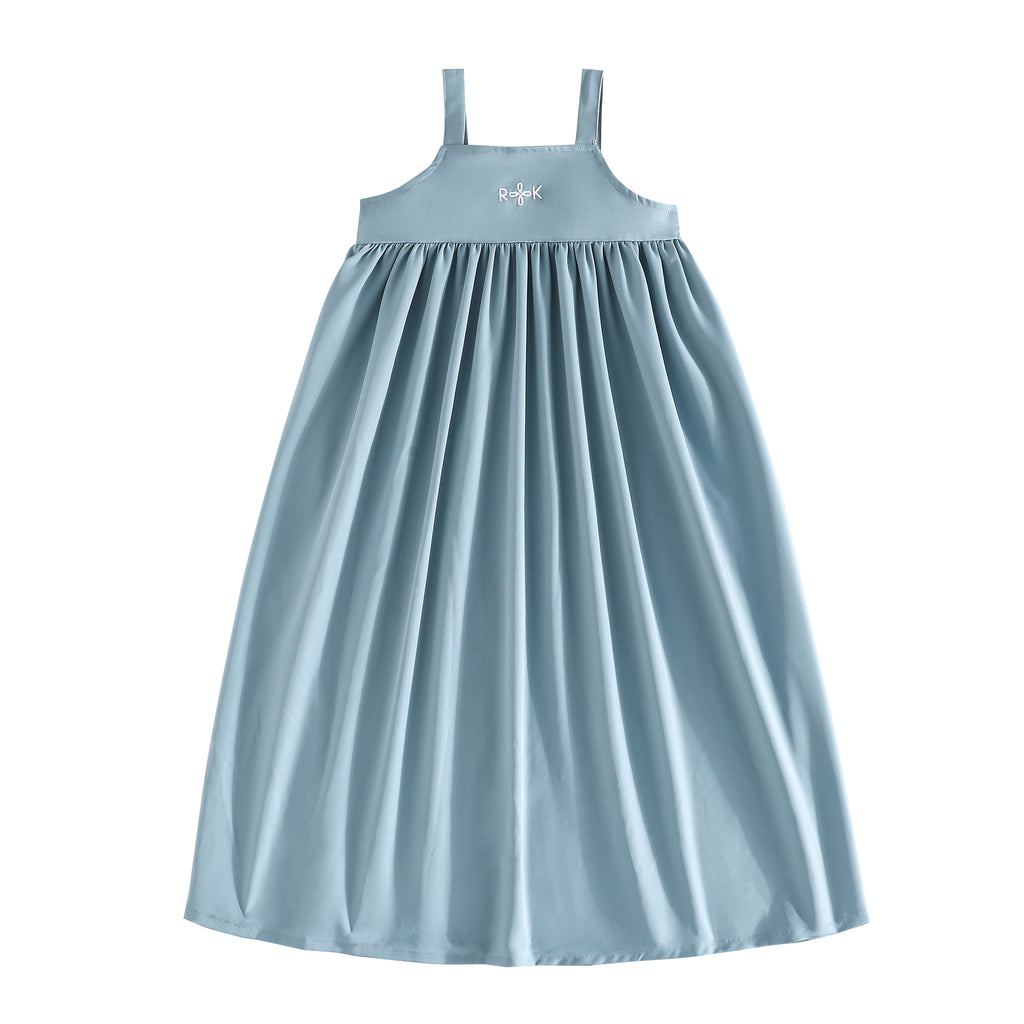 jumper dress retro vintage denim jumper dress Vintage Overall-Strap Denim Jumper Dress