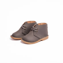 Load image into Gallery viewer, Camille Shoes Emily Toddler Grey Matte Leather