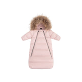 Ellabee Down Fur Snowsuit - Pink
