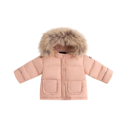 Ellabee Lyane Enfant Fur Down Jacket  - Pink