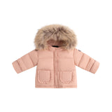 Ellabee Lyane Enfant Fur Down Jacket  - Pink