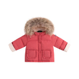 Ellabee Lyane Enfant Fur Down Jacket  - Rose