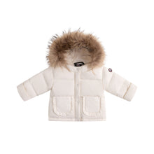 Load image into Gallery viewer, Ellabee Lyane Enfant Fur Down Jacket  - Off White