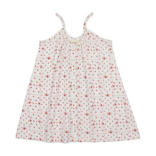 Farren & Me Tennis Jumper - Ecru/Red