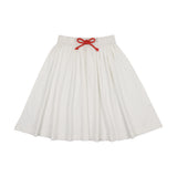 Farren & Me Tennis Mesh Skirt - Ecru