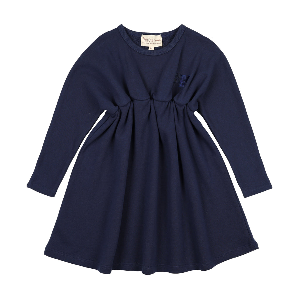 Farren & Me High Waisted Dress - Washed Blue Moonlight Farren & Me High Waisted Dress - Washed Blue Moonlight