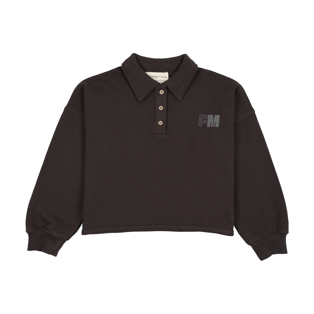 Farren & Me Swing Polo - Washed Black