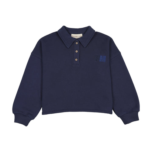 Farren & Me Swing Polo - Washed Blue
