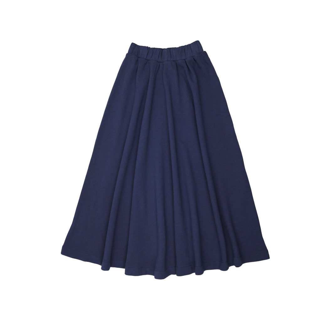 Farren & Me Maxi Gathered Skirt - Washed Blue