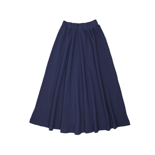 Farren & Me Maxi Gathered Skirt - Washed Blue
