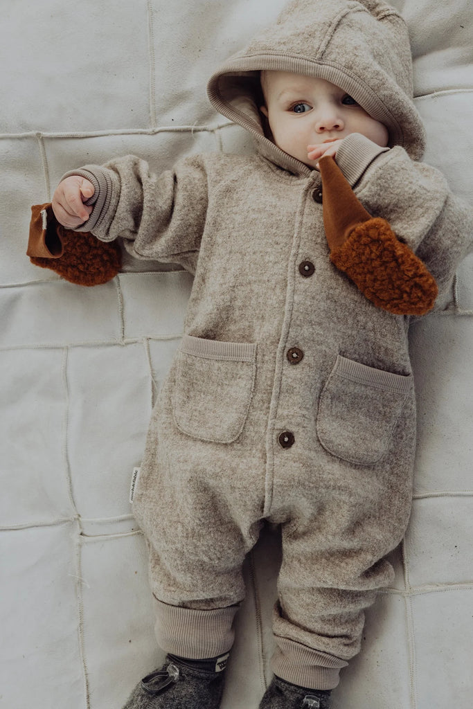 Finch & Fable - Wool Onepiece - Sand *Runs very big-size down 2 sizes*