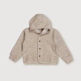 Finch & Fable - Wool Hooded Jacket - Sand