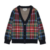Froo Prep Collection Cardigan - Plaid