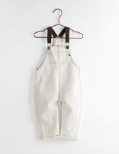 Load image into Gallery viewer, Please Mom Flecked Barrel Overalls