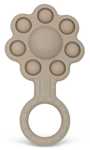 Adora Pop-it Flower rattle - Saddle