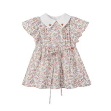 Load image into Gallery viewer, Nou Nelle Strawberry Embroidered Dress