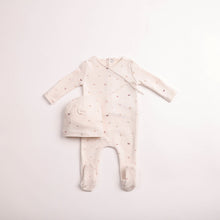Load image into Gallery viewer, Bee &amp; Dee Girls Flutter And Fly Footie And Beanie - Ivory