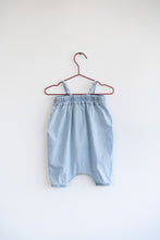 Load image into Gallery viewer, Please Mom Free Fall Spaghetti Strap Denim Playsuit