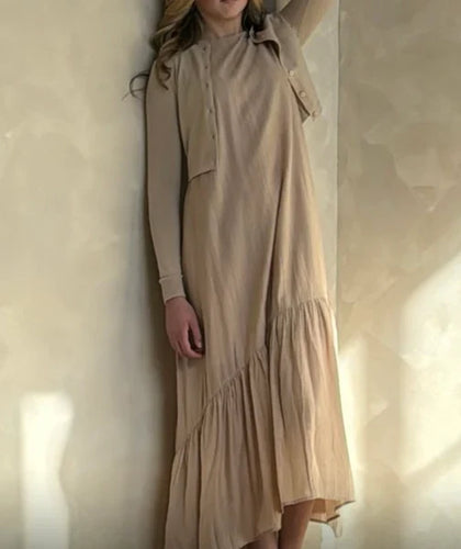 Coco Blanc Maxi Jumper - Taupe