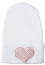 Load image into Gallery viewer, Adora Hospital Hat With Fuzzy Blush Heart