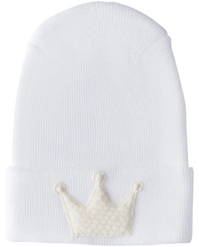 Adora Hospital Hat With Fuzzy Ivory Crown