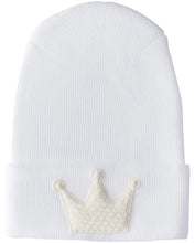 Load image into Gallery viewer, Adora Hospital Hat With Fuzzy Ivory Crown