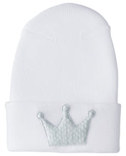 Load image into Gallery viewer, Adora Hospital Hat With Fuzzy Misty Blue Crown