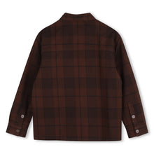 Load image into Gallery viewer, Hugo Cotton Twill Shirt With All Over Print - Chicory Coffee