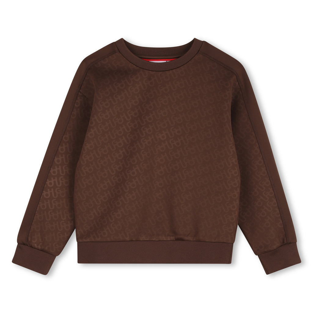 Hugo Round Neck Sweatshirt - Chicory Coffee
