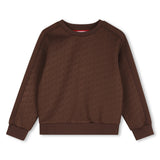 Hugo Round Neck Sweatshirt - Chicory Coffee