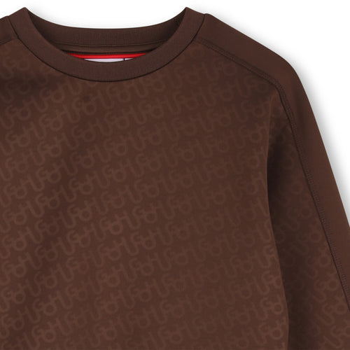 Hugo Round Neck Sweatshirt - Chicory Coffee