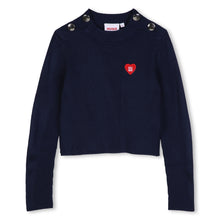 Load image into Gallery viewer, Hugo Long Sleeve Knitted Sweater - Navy