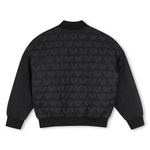 Load image into Gallery viewer, Hugo Bomber Jacket With Heart Quilting - Black