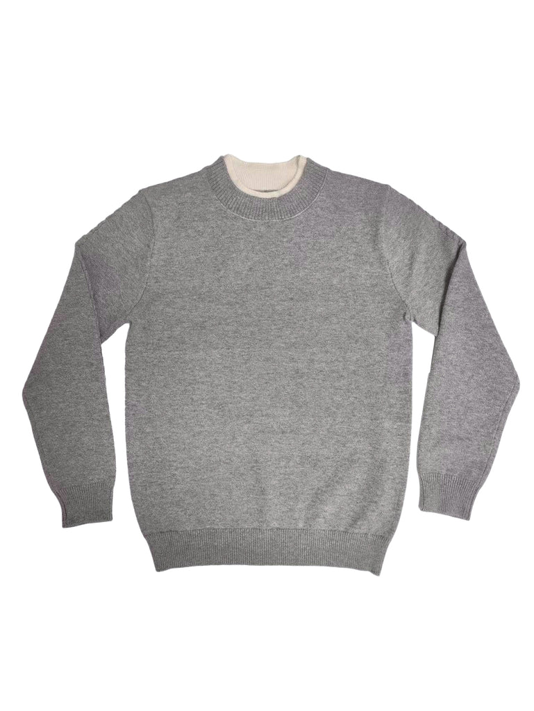 Klai Sydney Chain Knit Sweater - Grey