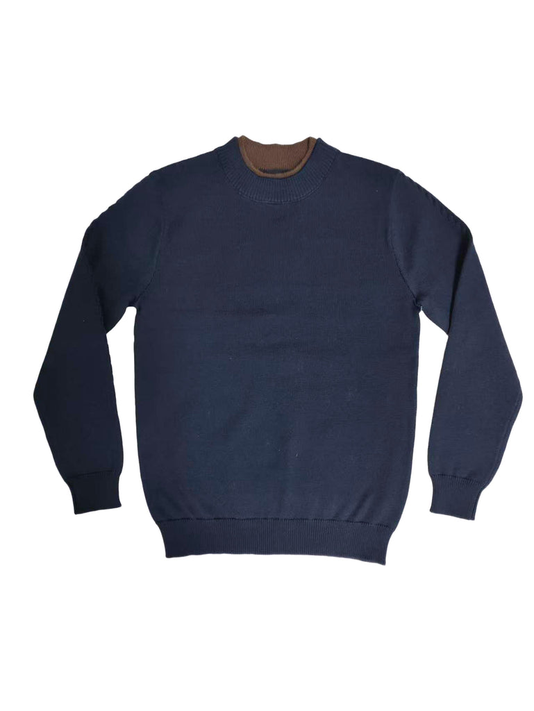 Klai Sydney Chain Knit Sweater - Navy