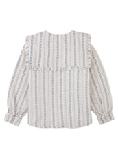 Load image into Gallery viewer, Gingersnaps Esmeralda Blouse With Embroidery And Ruffle Detail GBL1748 - Off White