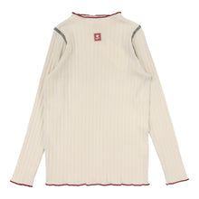 Load image into Gallery viewer, Lil Legs Contrast Funnel Neck - Ecru