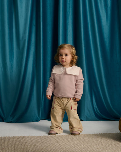 Gingersnaps Baby Clarita Pullover With Sailor Collar IGPOV0005 - Pink