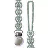 Adora Poppy Pacifier Clip - Graphite