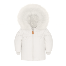 Load image into Gallery viewer, Mantel Gathered High Waist Jacket - White