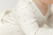 Load image into Gallery viewer, Bee &amp; Dee Geese Wide Ribbed Footie And Beanie - Chalk White Boys