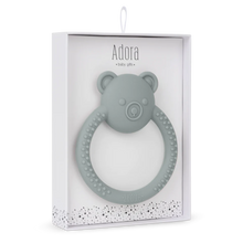 Load image into Gallery viewer, Adora Bebe Bear Teether Graphite