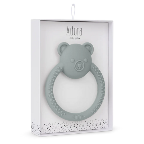 Adora Bebe Bear Teether Graphite