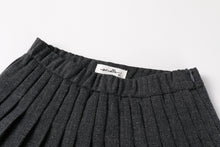 Load image into Gallery viewer, Nou Nelle Grey Pleated Skirt