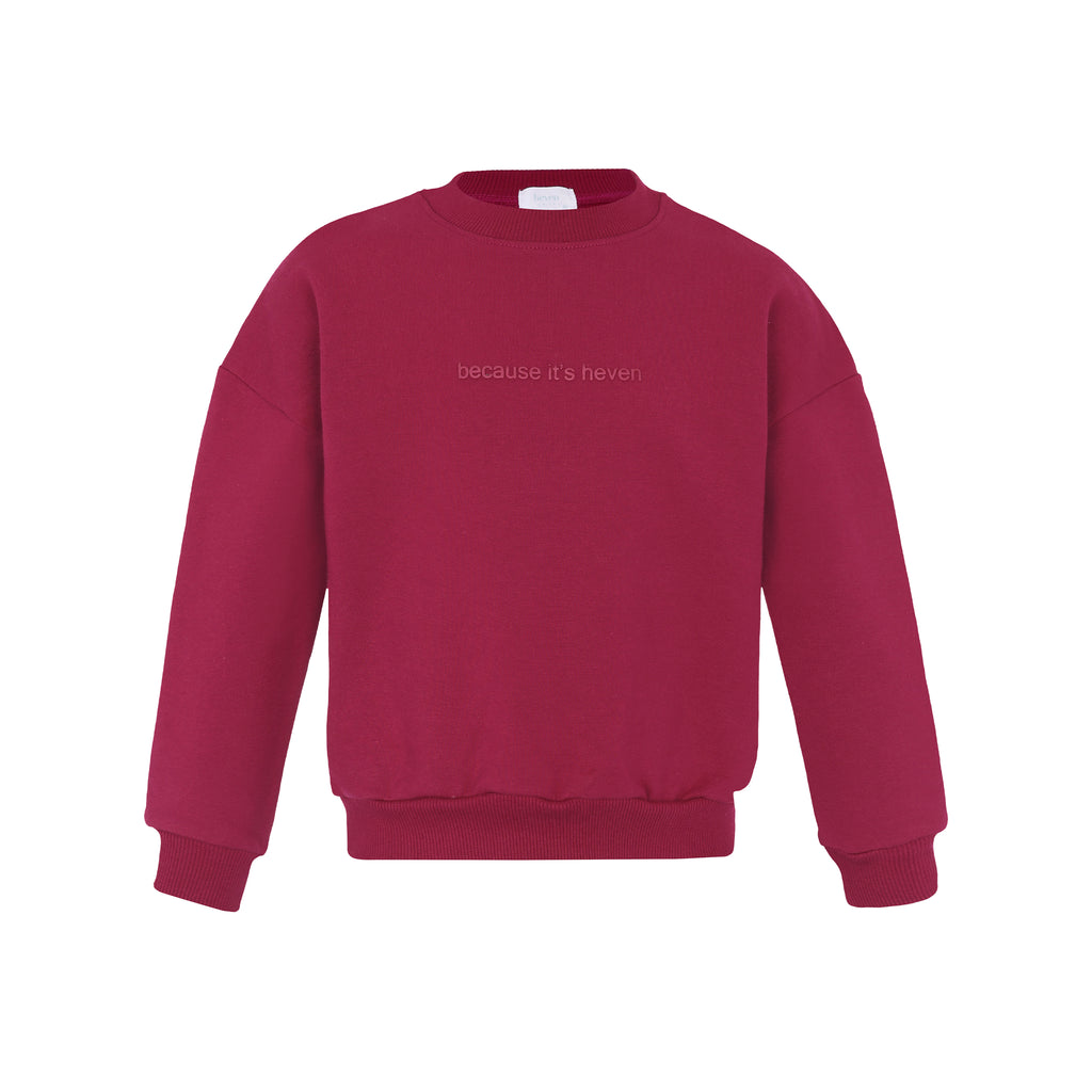 Heven Logo Sweatshirt H21 - Fuschia