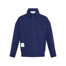 Load image into Gallery viewer, Heven Boys Polo Sweatshirt H41 - Blue