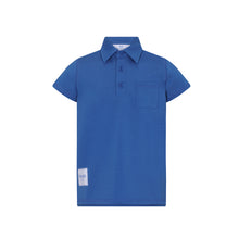 Load image into Gallery viewer, Heven Boys Short Sleeve Polo - Blue (H67)