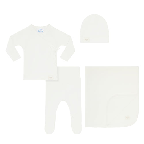 Heven Wrap Layette Set - Ivory (H68 + H71)