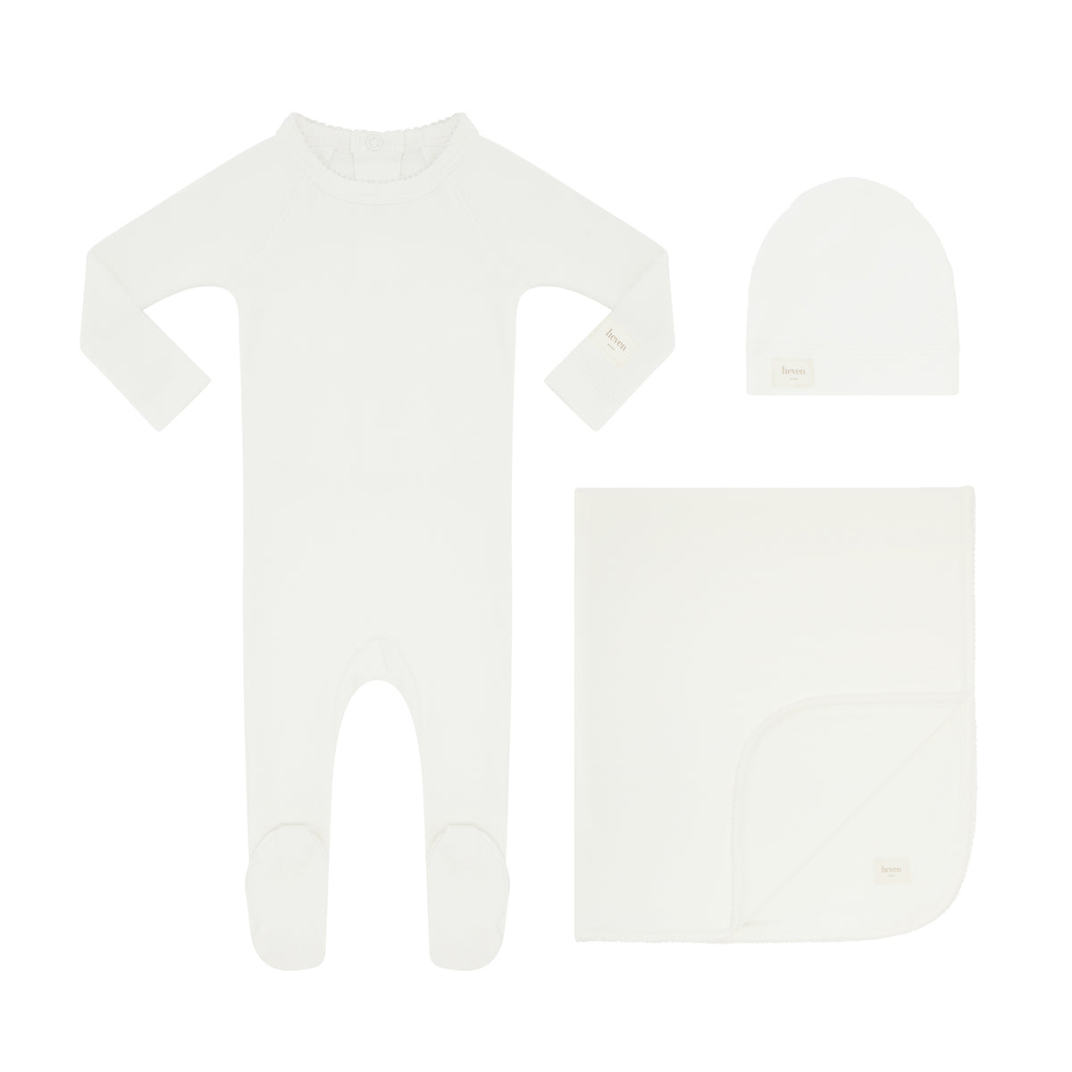 Heven Layette Set - Ivory (H70 +H71) – Moonlight